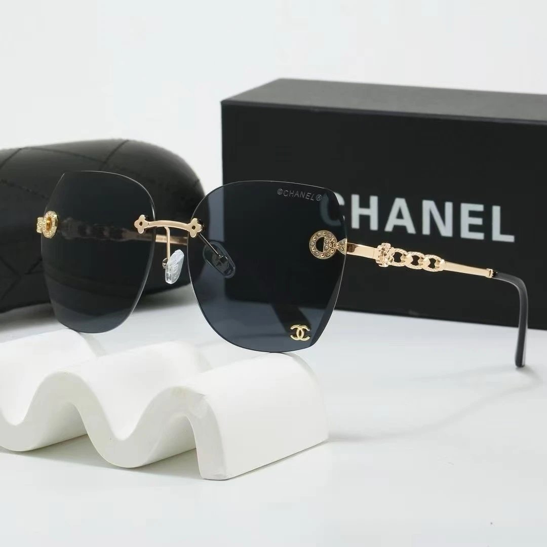 Chanel Eyewear Sunglasses with round or square frames — 37