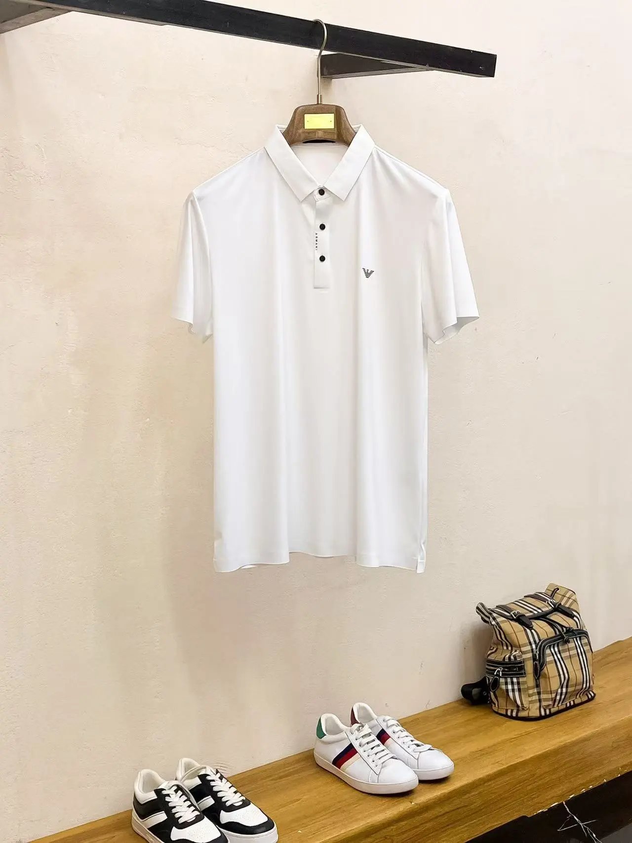 Emporio Armani T-Shirts EA7 Logo Short-Sleeve T-Shirt — 27