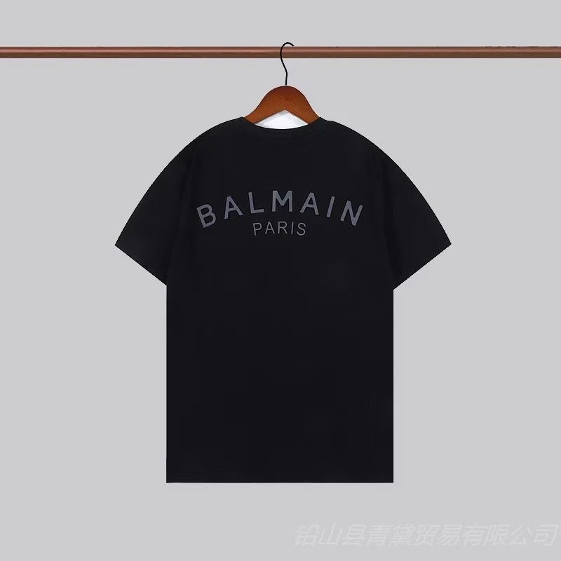 Balmain T-Shirts Logo Print — 37