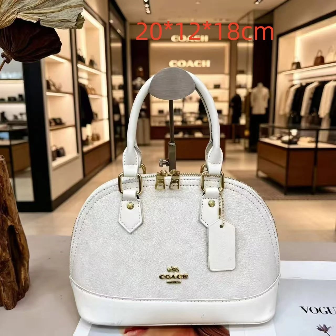 CELINE Crossbody Bags Triomphe Emblem Canvas Bucket — 13