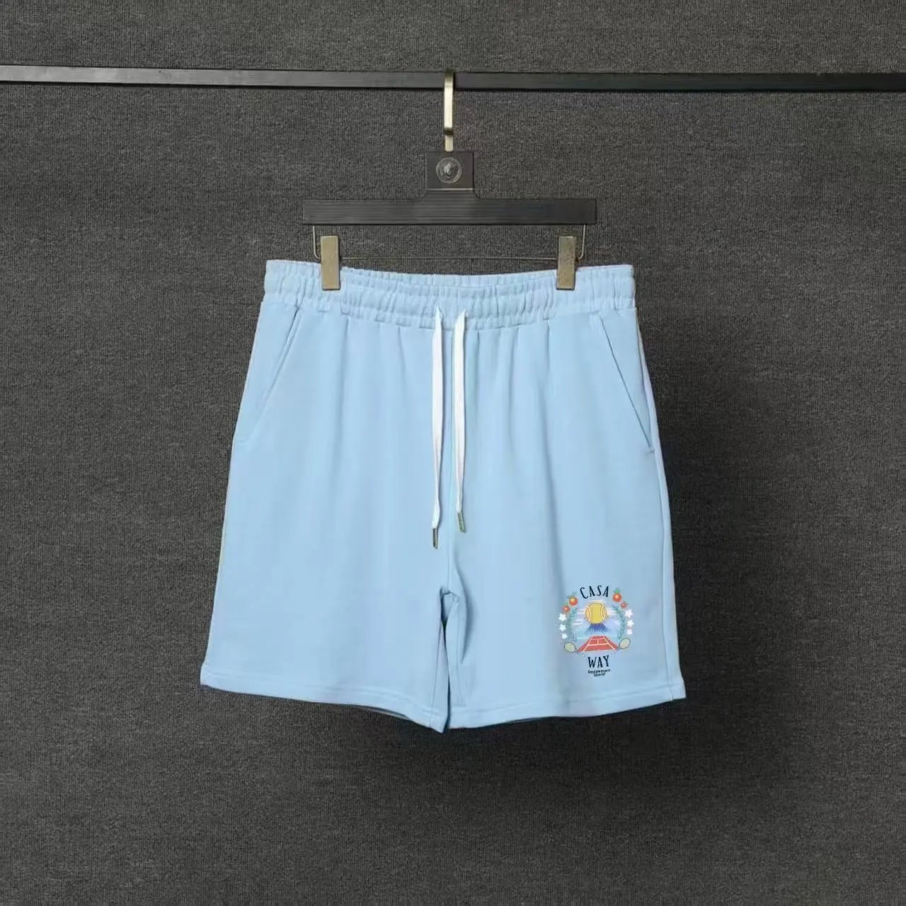 Casablanca Shorts Graphic-print drawstring — 35