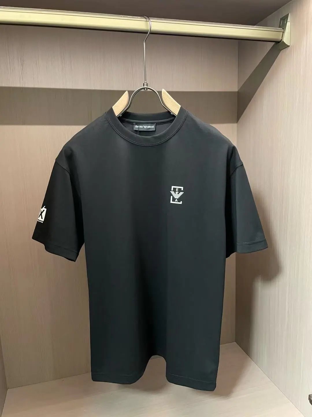 Emporio Armani T-Shirts EA7 Logo Short-Sleeve T-Shirt — 13