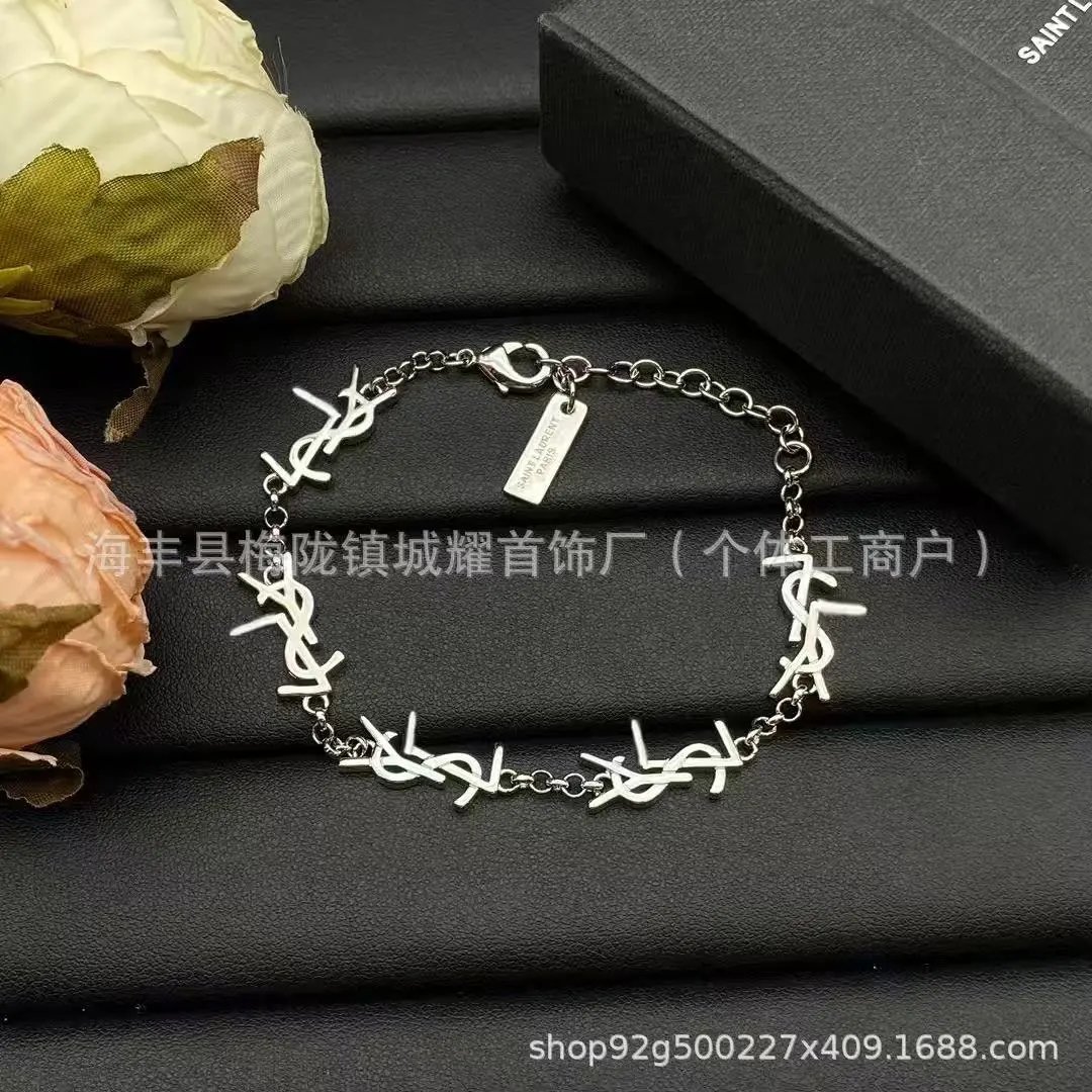 Saint Laurent Jewelry YSL Monogram Bracelet — 26