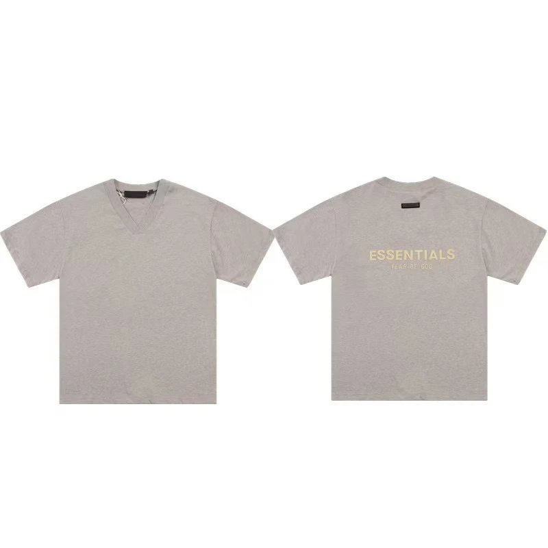 Fear of God T-Shirts Essentials Arched Logo Short-Sleeve T-Shirt — 35