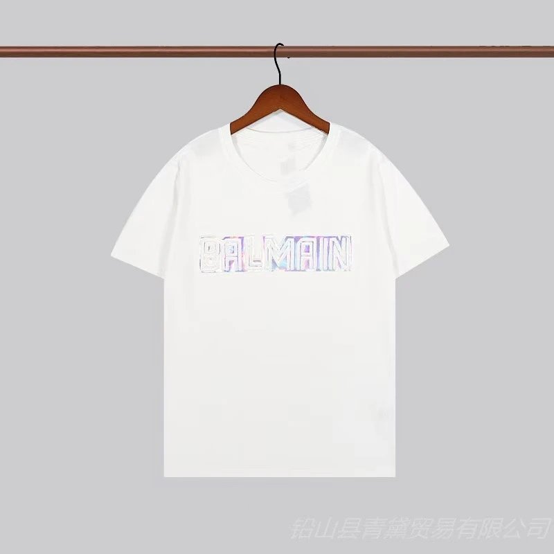 Balmain T-Shirts Logo Print — 33
