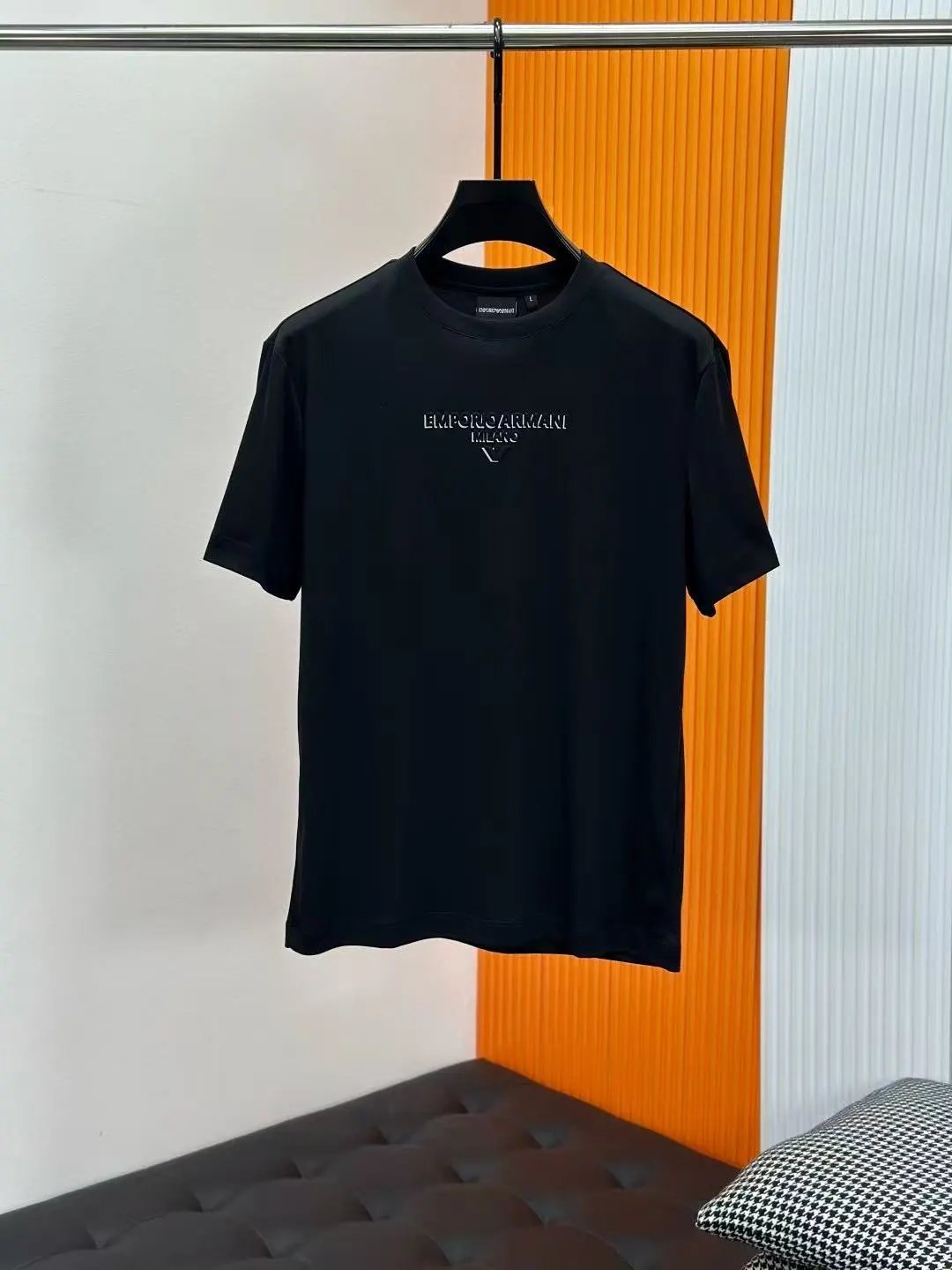 Emporio Armani T-Shirts EA7 Logo Short-Sleeve T-Shirt — 06