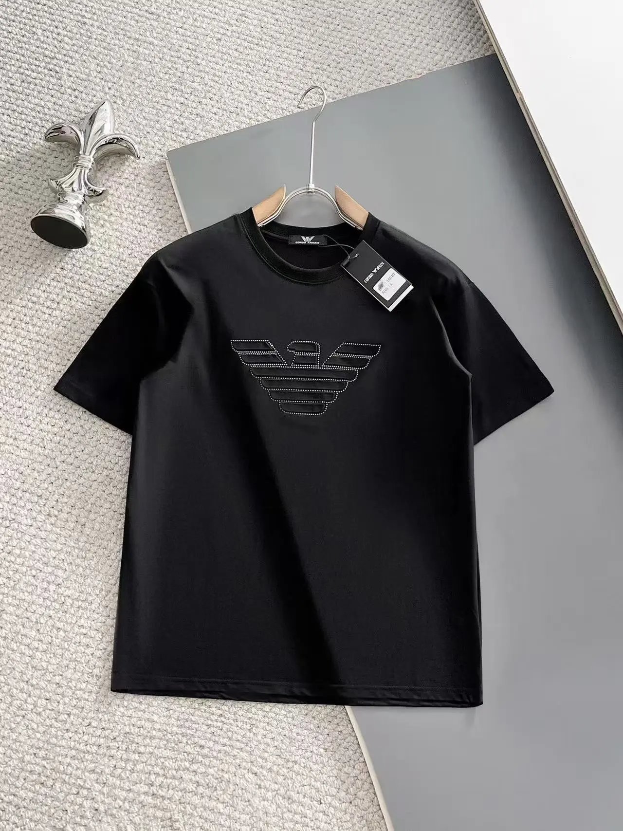 Emporio Armani T-Shirts EA7 Logo Short-Sleeve T-Shirt — 07