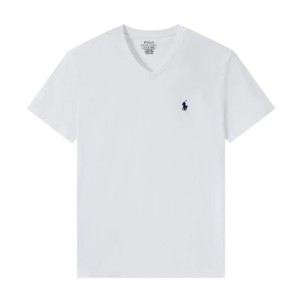 Polo Ralph Lauren T-Shirts Short-sleeve crew-neck T-shirt with embroidered pony logo — 24