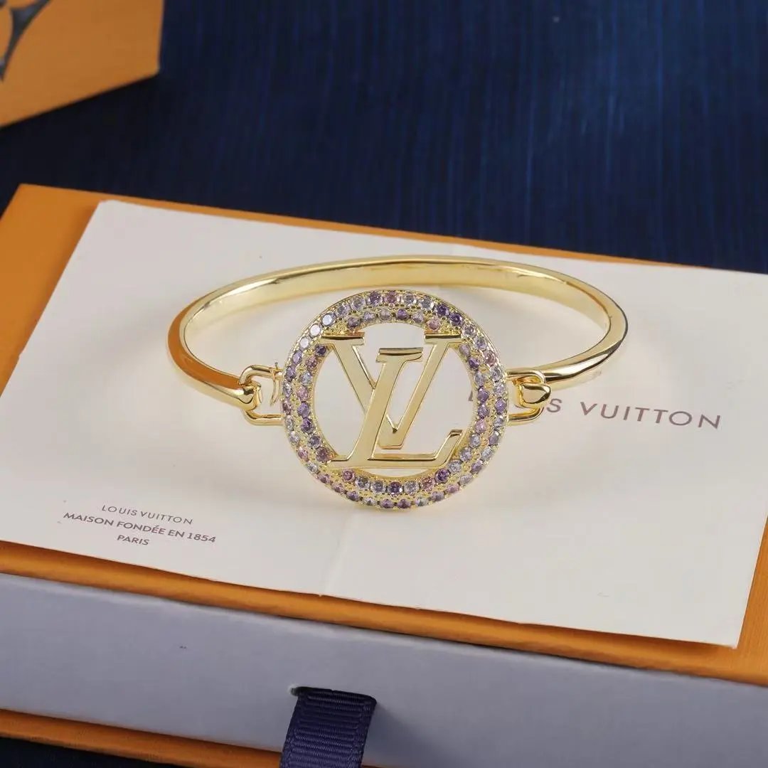Louis Vuitton Jewelry Leather Bracelet — 19