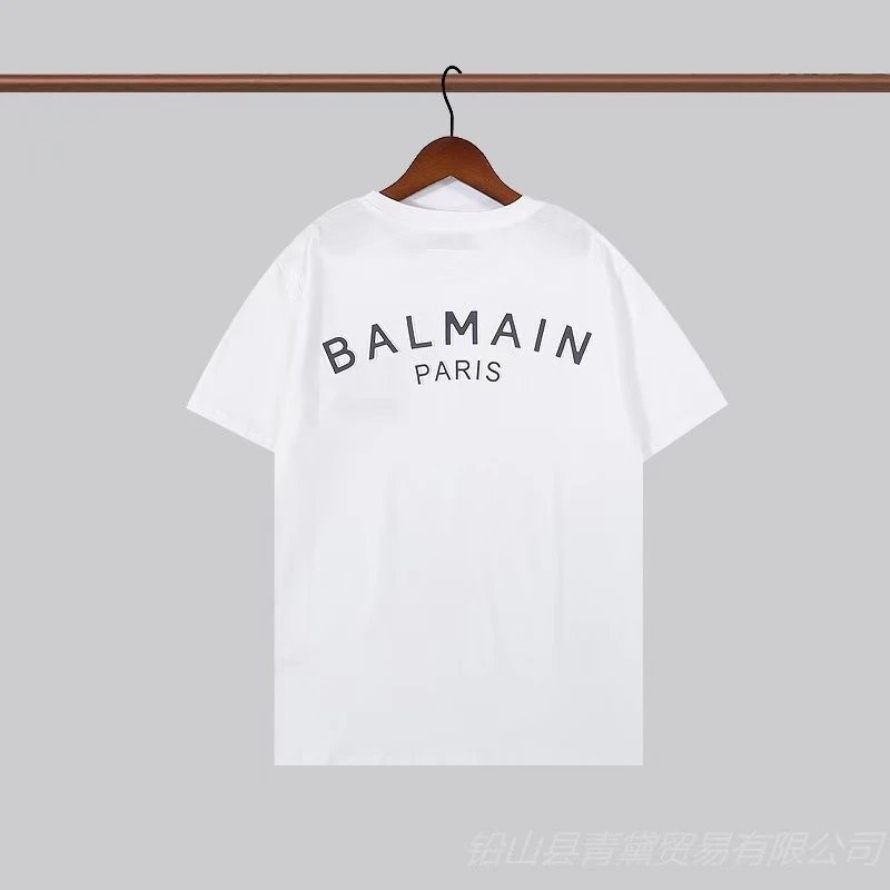 Balmain T-Shirts Logo Print — 38