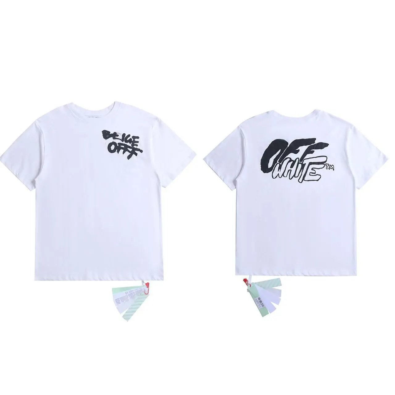 Off-White T-Shirts Graphic Arrow-Print Short-Sleeve T-Shirt — 27
