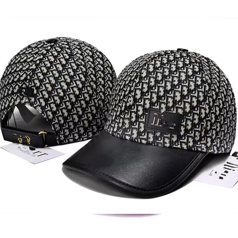 Dior Hats Oblique Monogram Baseball Cap with Embroidered Logo — 9