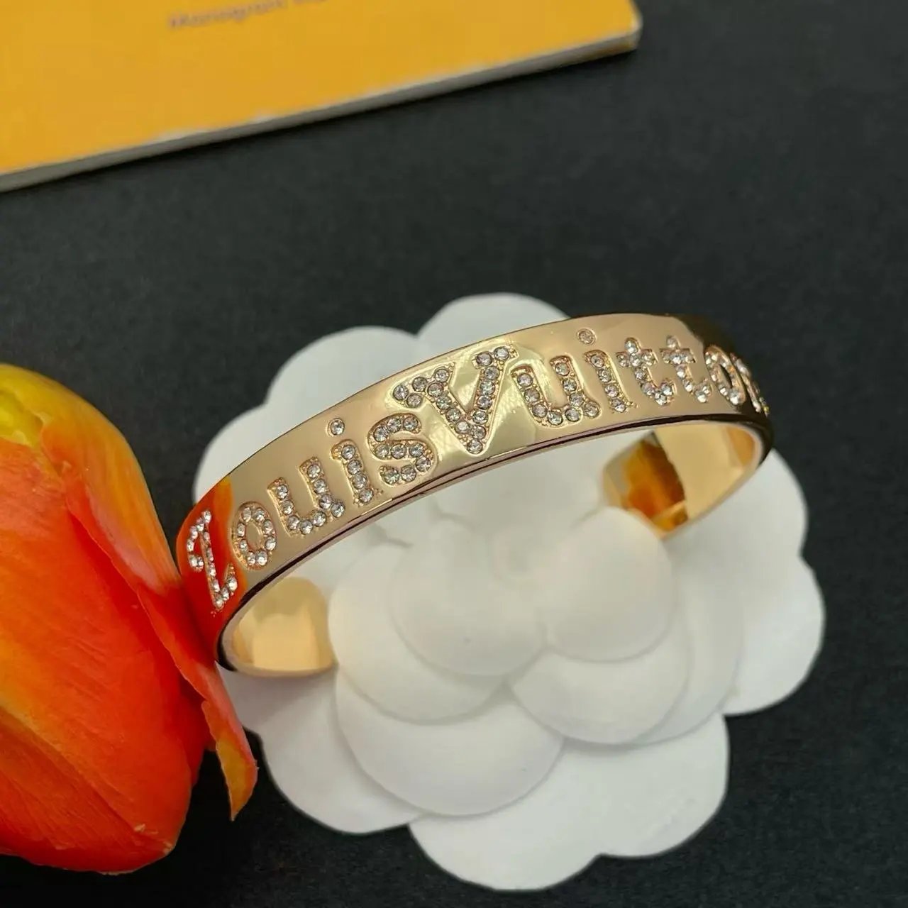 Louis Vuitton Jewelry Leather Bracelet — 17