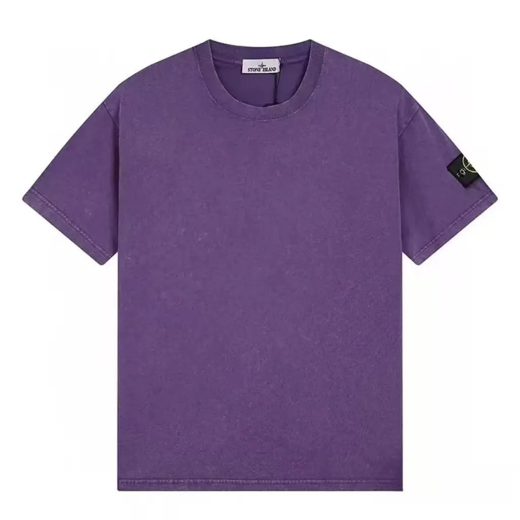 Stone Island T-Shirts 04YHH41 compass-logo short-sleeve T-shirt — 8