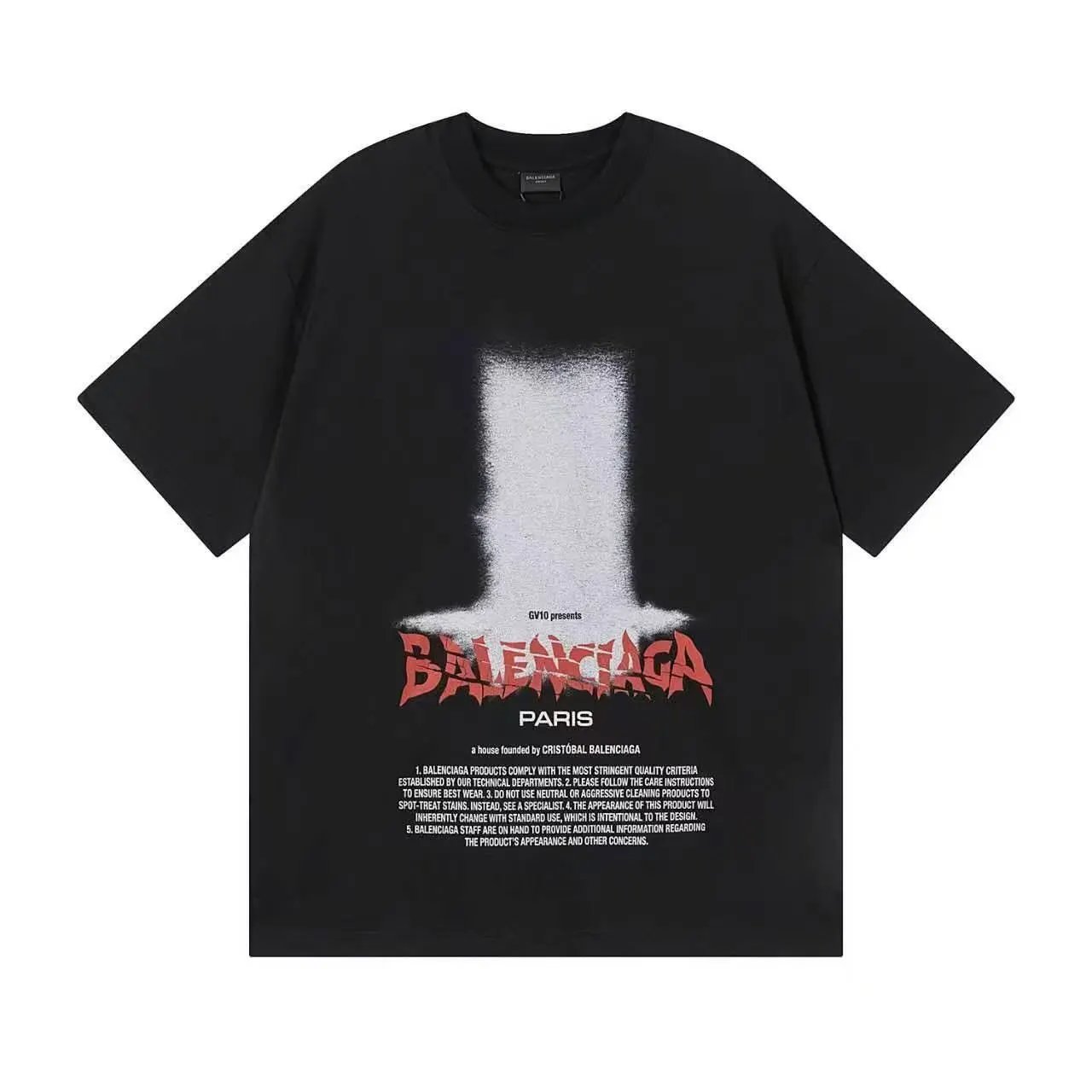 Gucci T-Shirts Short-Sleeve Logo Graphic — 35