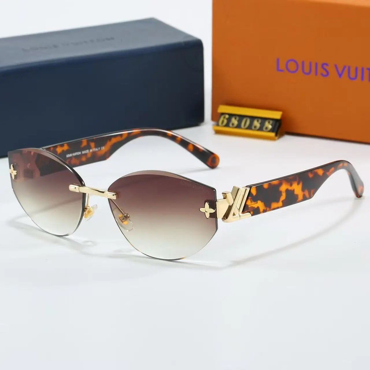 Louis Vuitton Eyewear Monogram Shield Sunglasses — 8