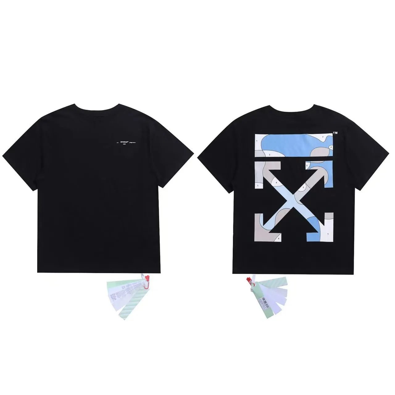 Off-White T-Shirts Graphic Arrow-Print Short-Sleeve T-Shirt — 36