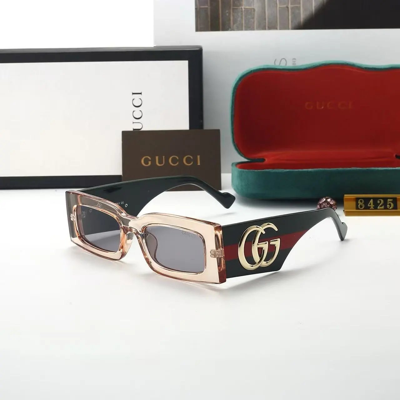 Gucci Eyewear 2293 Oversized Square Sunglasses — 21