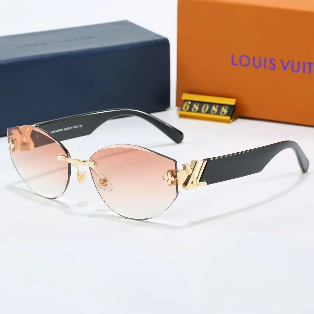 Louis Vuitton Eyewear Monogram Shield Sunglasses — 9