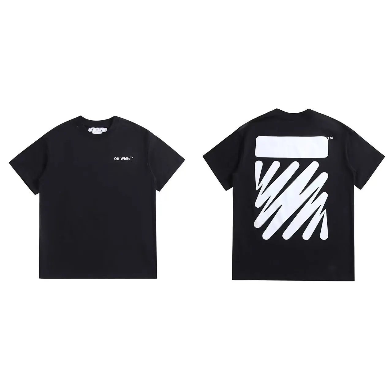 Off-White T-Shirts Graphic Arrow-Print Short-Sleeve T-Shirt — 4