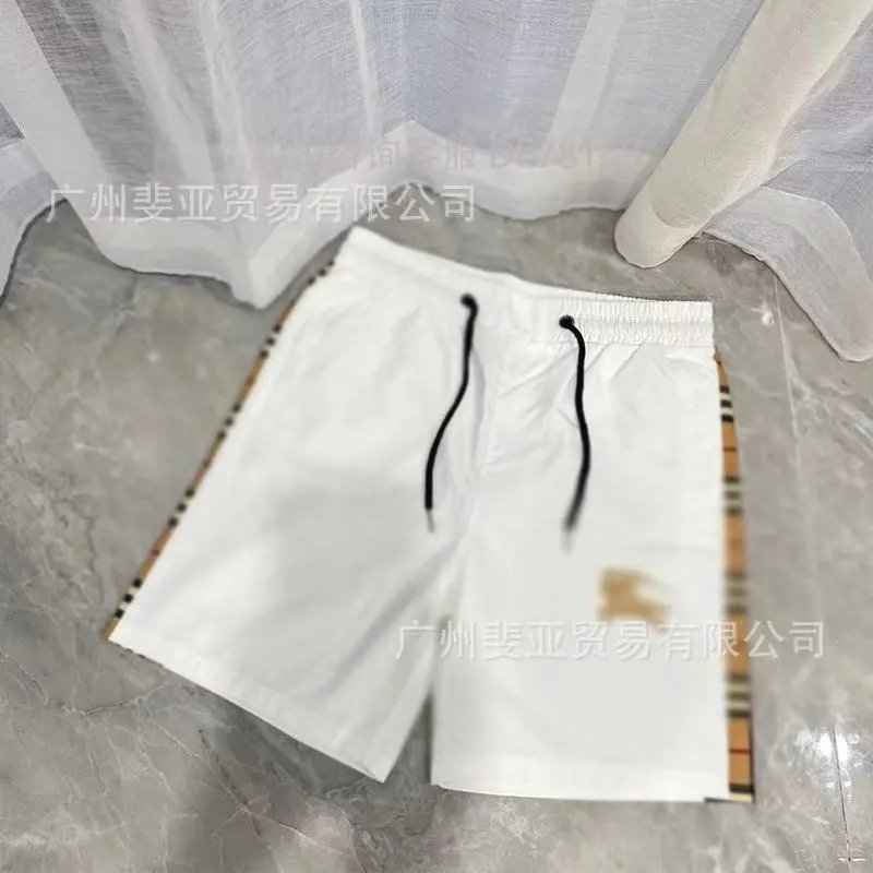 Burberry Shorts Drawstring Plaid — 39