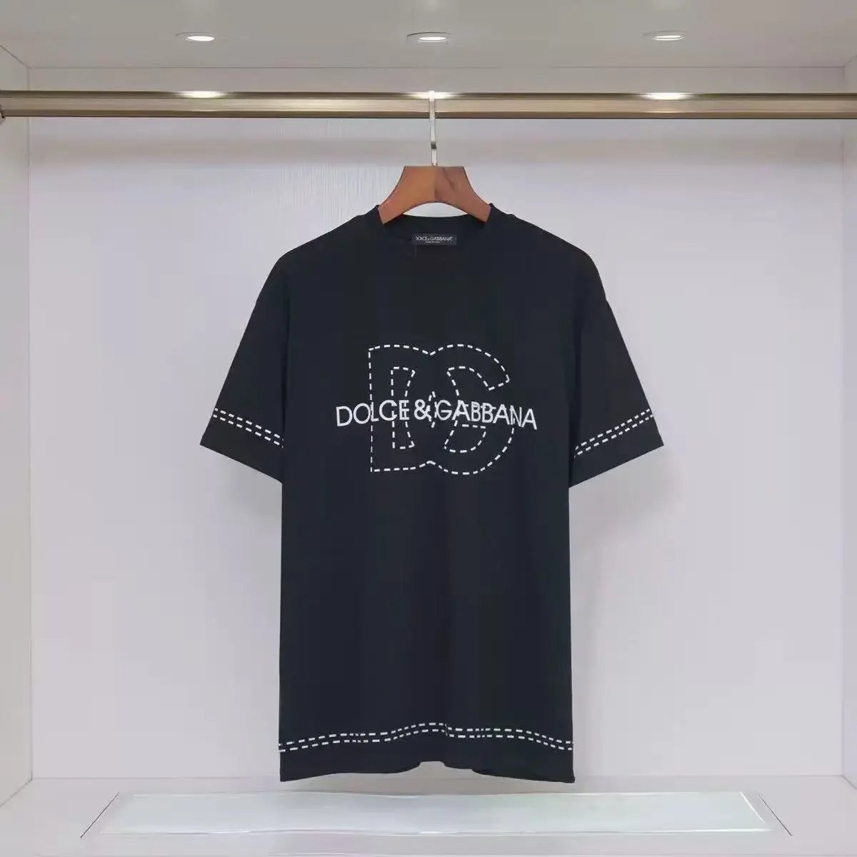 Dolce & Gabbana T-Shirts Logo Print — 13