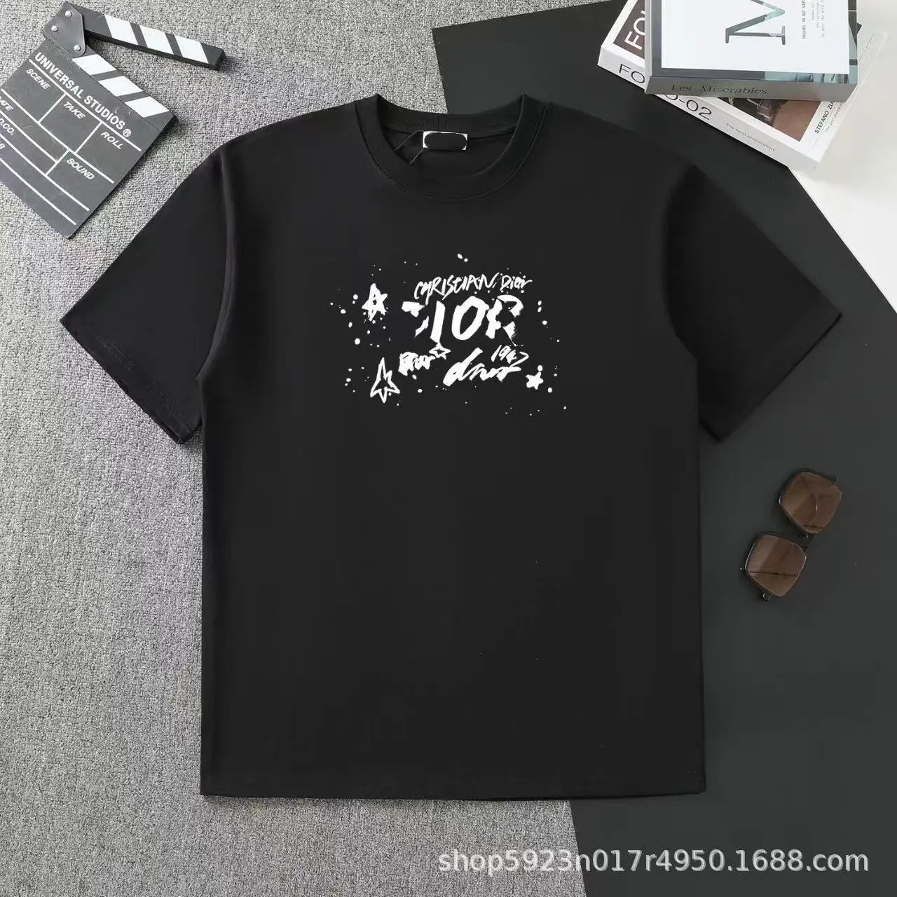Dior Shirts Short-Sleeve Polo Shirt — 41