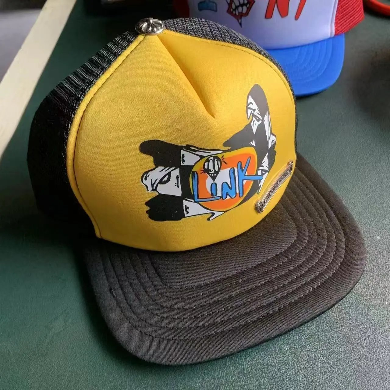 AMIRI Hats Mesh Trucker Cap with Embroidered Logo — 27