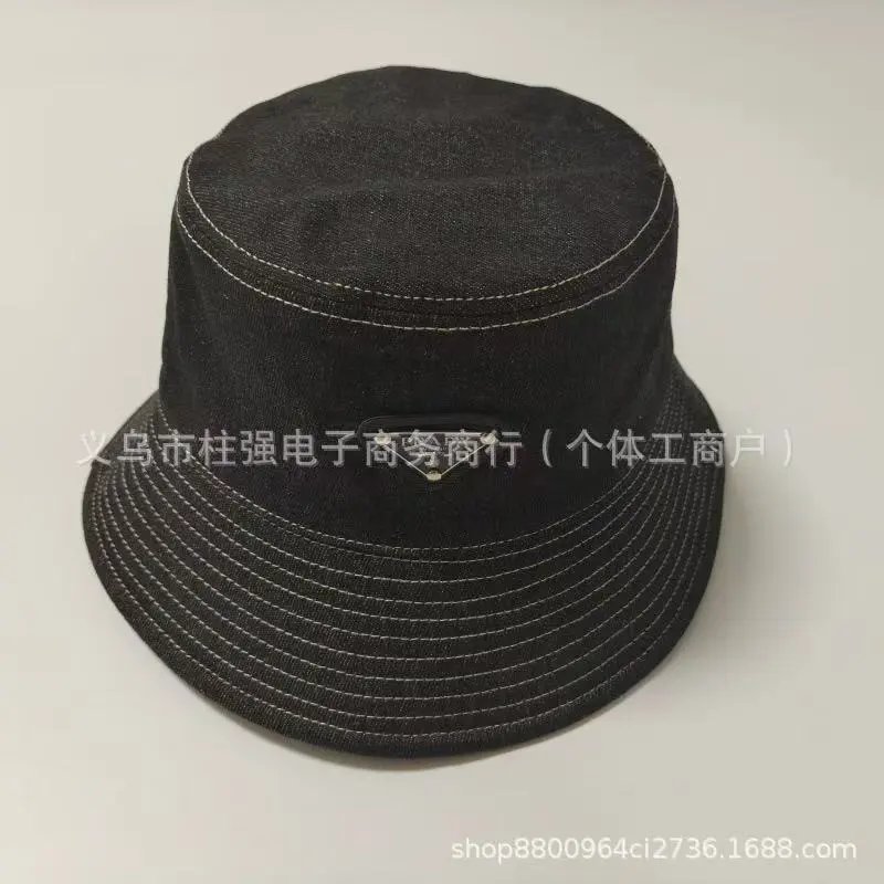 Prada Hats Triangle Plaque Baseball Cap — 34
