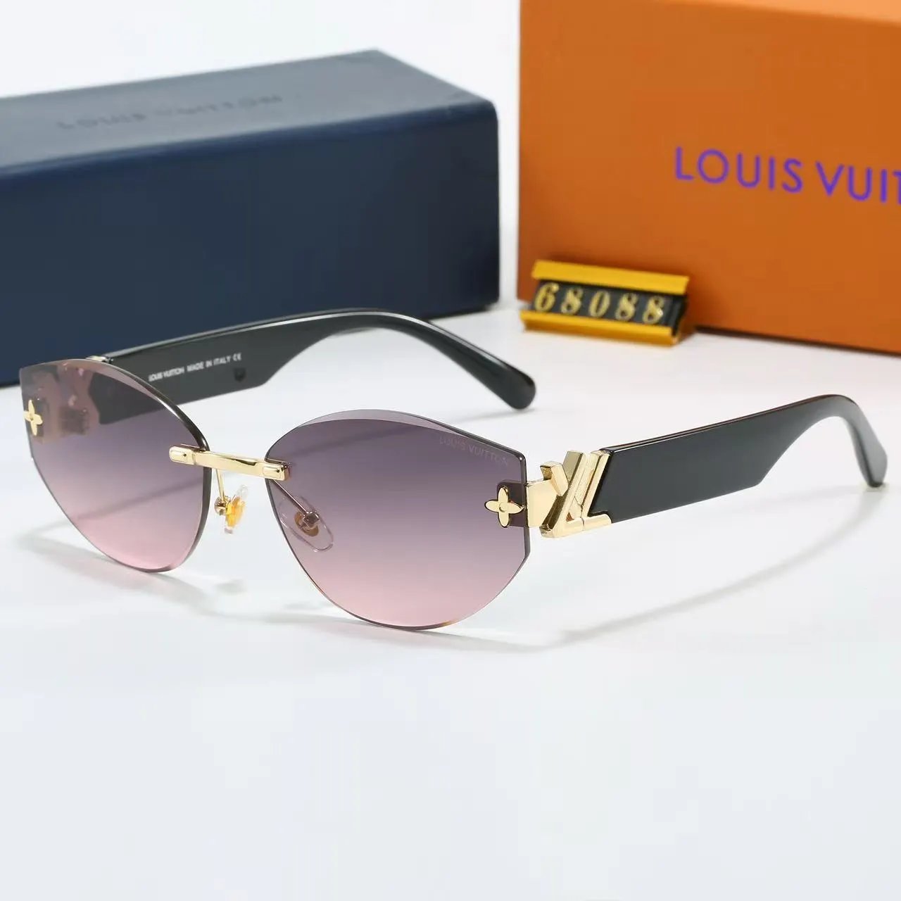 Louis Vuitton Eyewear Monogram Shield Sunglasses — 10