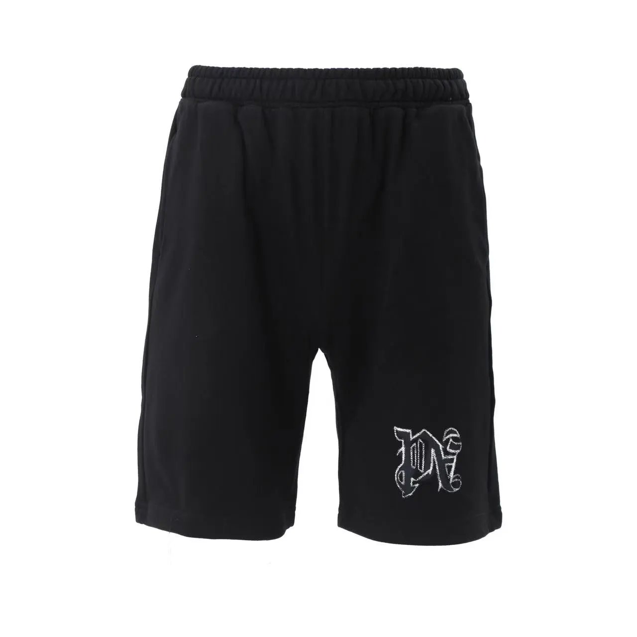 Palm Angels Shorts Elastic-Waist Side-Stripe — 26