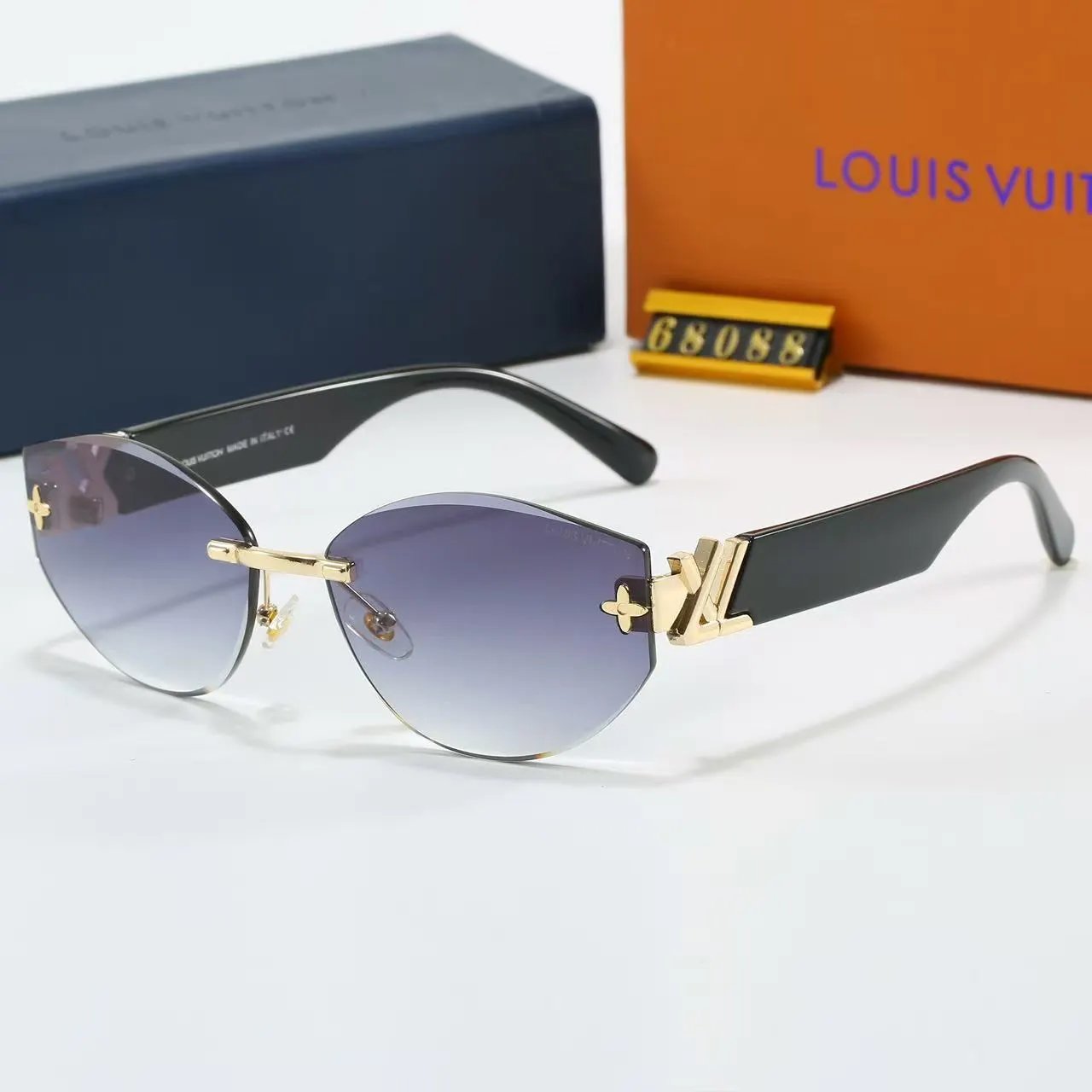 Louis Vuitton Eyewear Monogram Shield Sunglasses — 7
