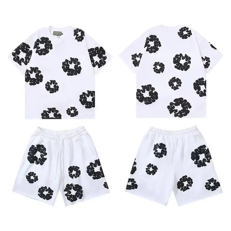Unbranded Shorts D-0135 Floral Print Drawstring — 33