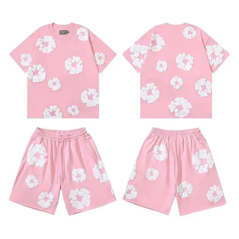 Unbranded Shorts D-0135 Floral Print Drawstring — 37