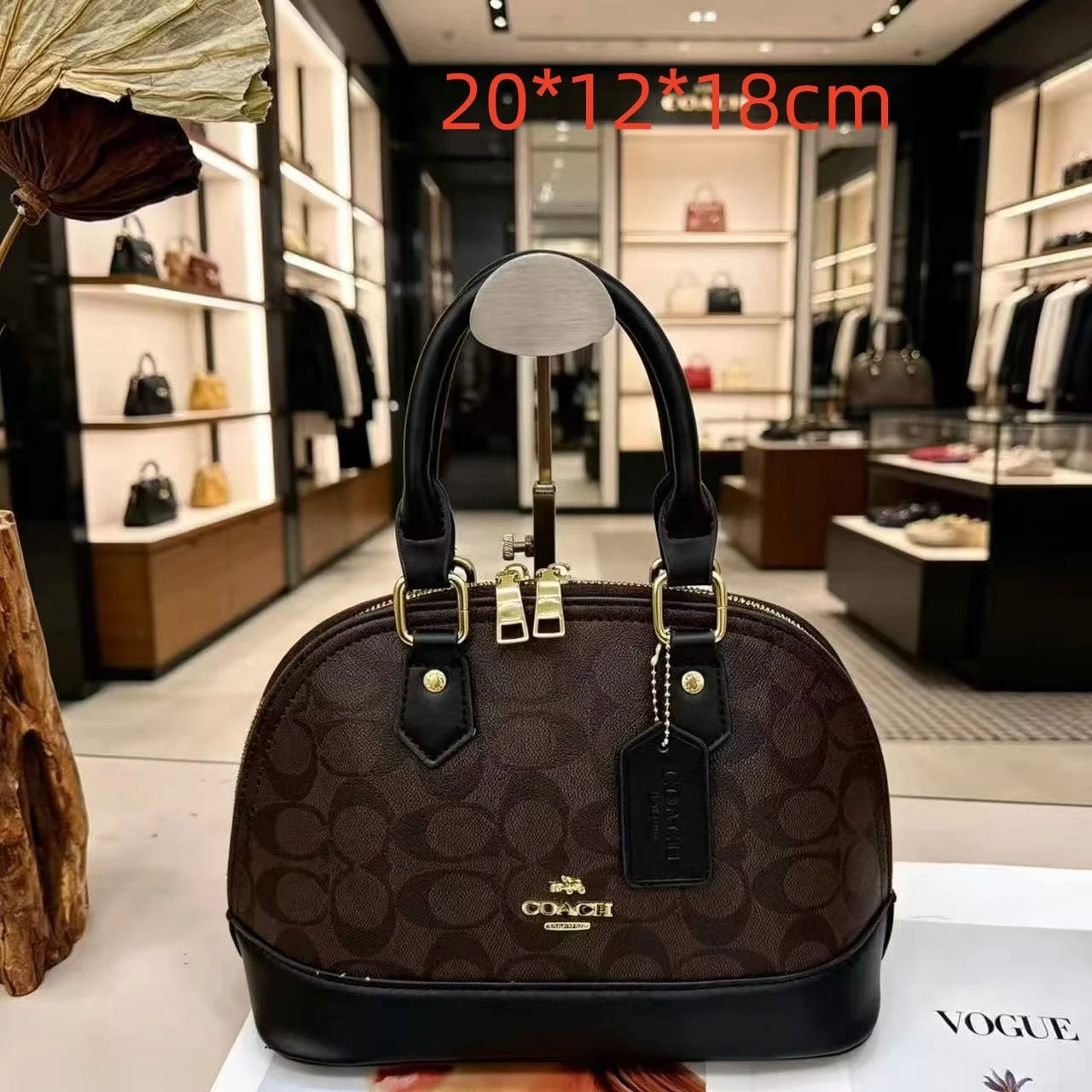 CELINE Crossbody Bags Triomphe Emblem Canvas Bucket — 10