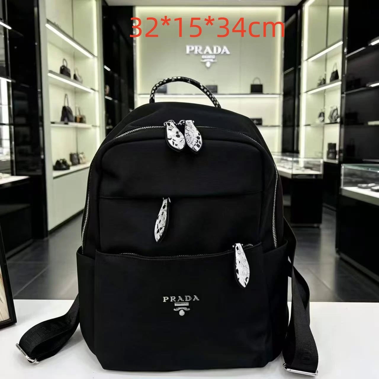 Burberry Crossbody Bags MM01 Check Nylon Bag — 14