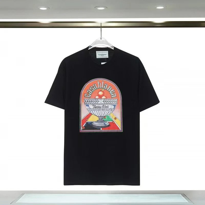 Casablanca T-Shirts Graphic Print T-Shirt — 38