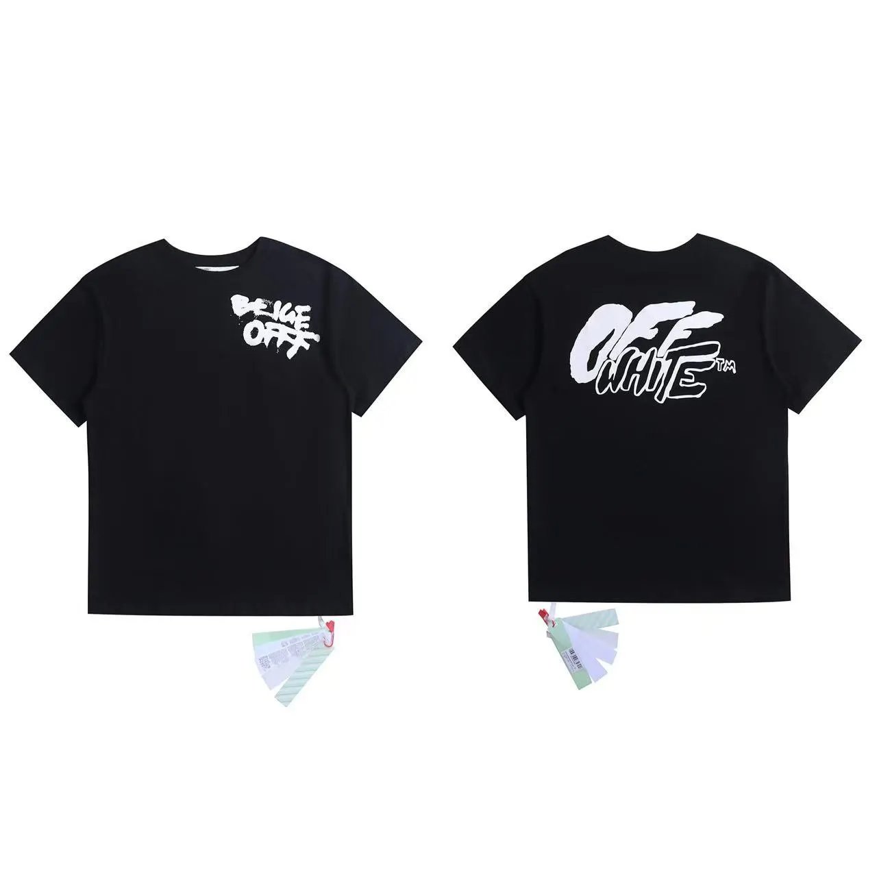 Off-White T-Shirts Graphic Arrow-Print Short-Sleeve T-Shirt — 26