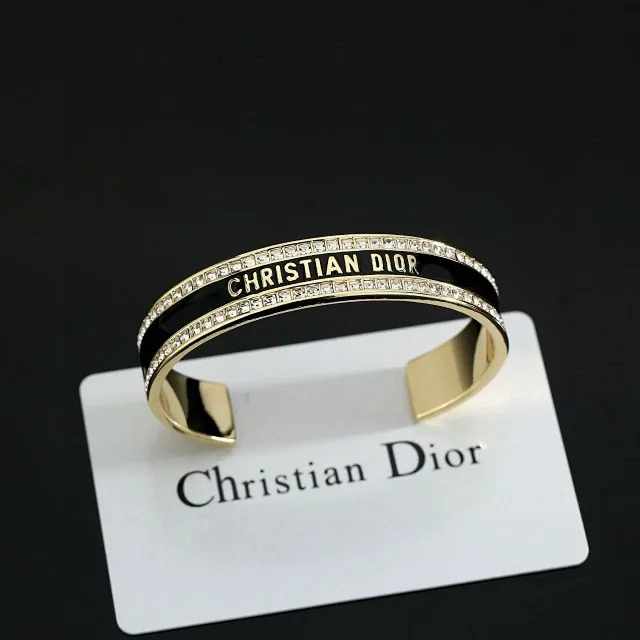 Dior Jewelry Rhinestone Cuff and Charm Bracelets product detail image 3