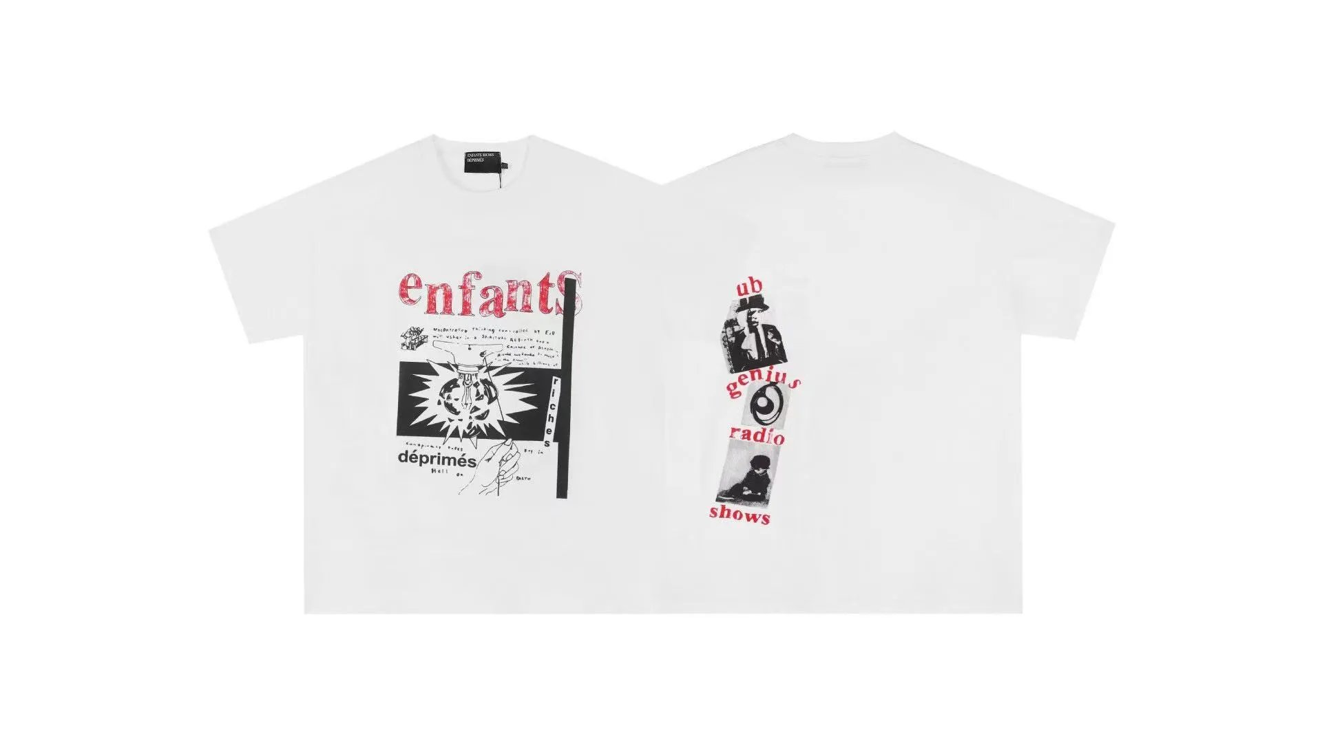 Enfants Riches Déprimés T-Shirts Graphic Print Short-Sleeve T-Shirt — 30