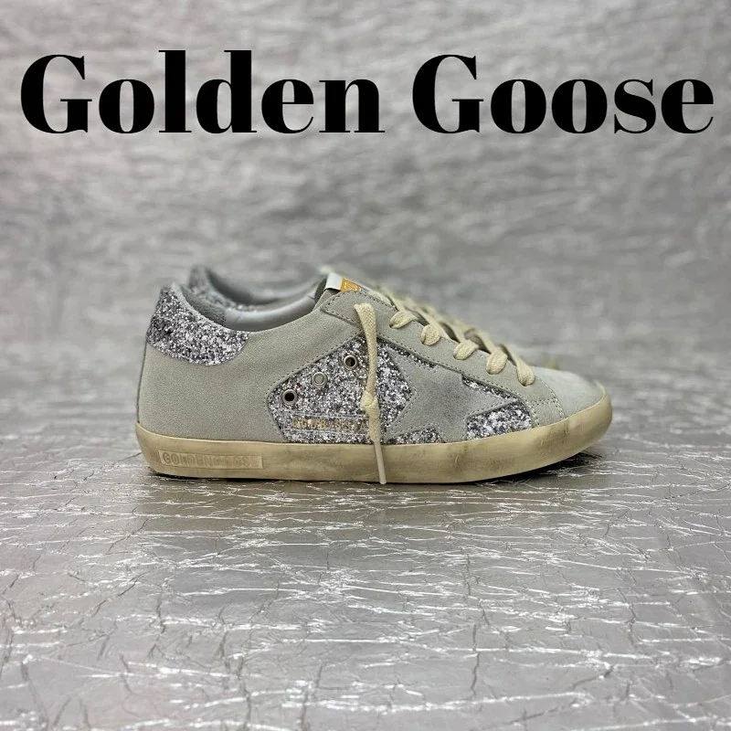 Golden Goose Sneakers Super-Star distressed star — 39