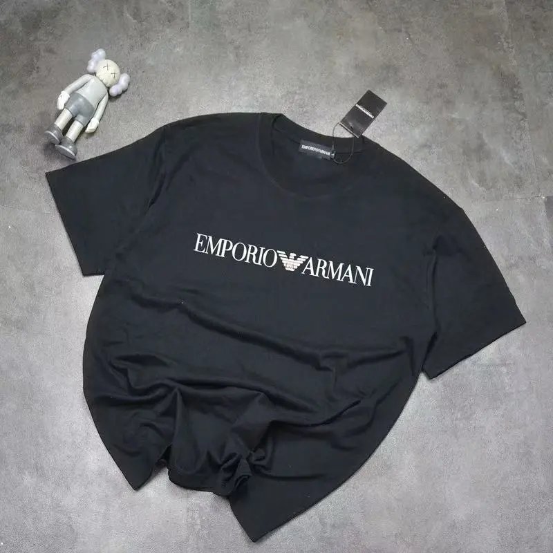 Emporio Armani T-Shirts EA7 Logo Short-Sleeve T-Shirt — 19