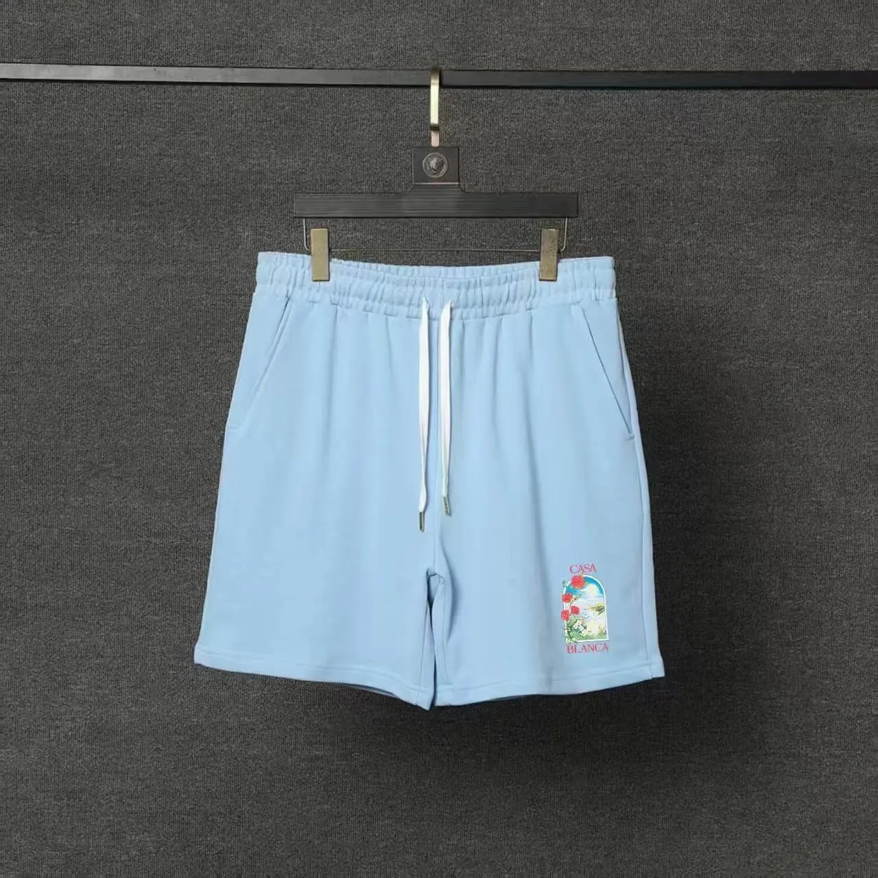 Casablanca Shorts Graphic-print drawstring — 26