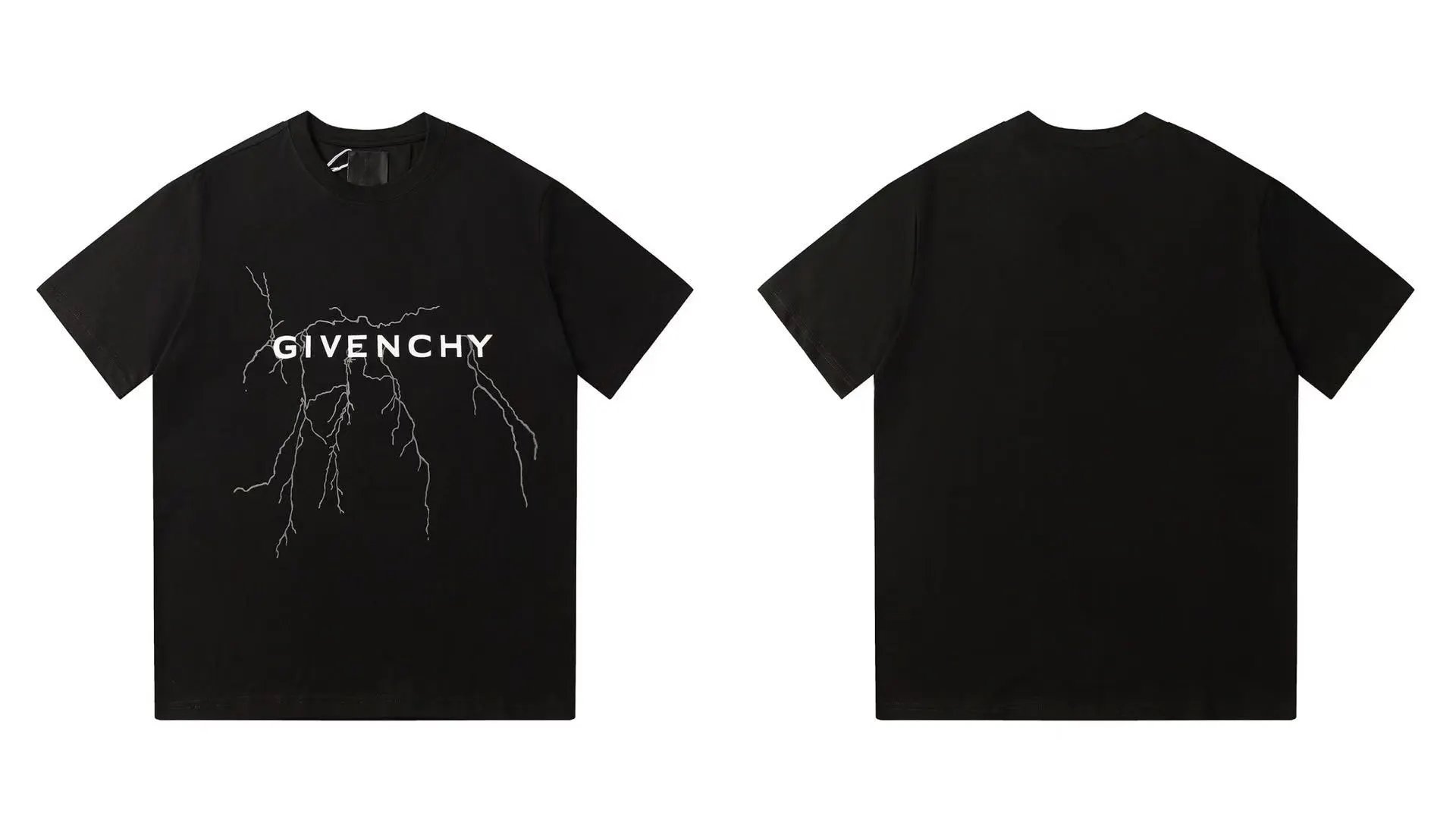 Givenchy T-Shirts Graphic Print Crewneck T-Shirt — 26