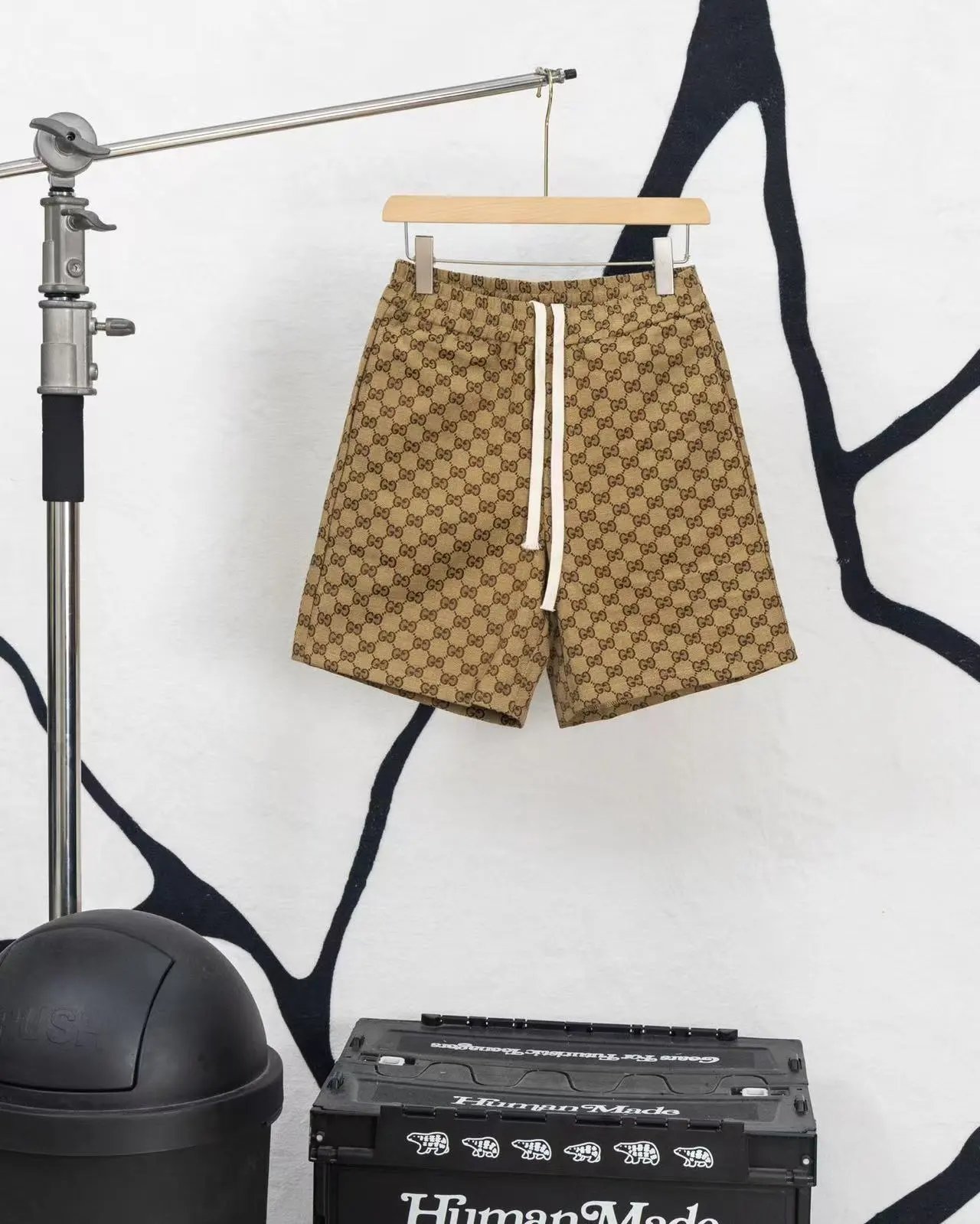 Burberry Shorts Check Drawstring — 3435