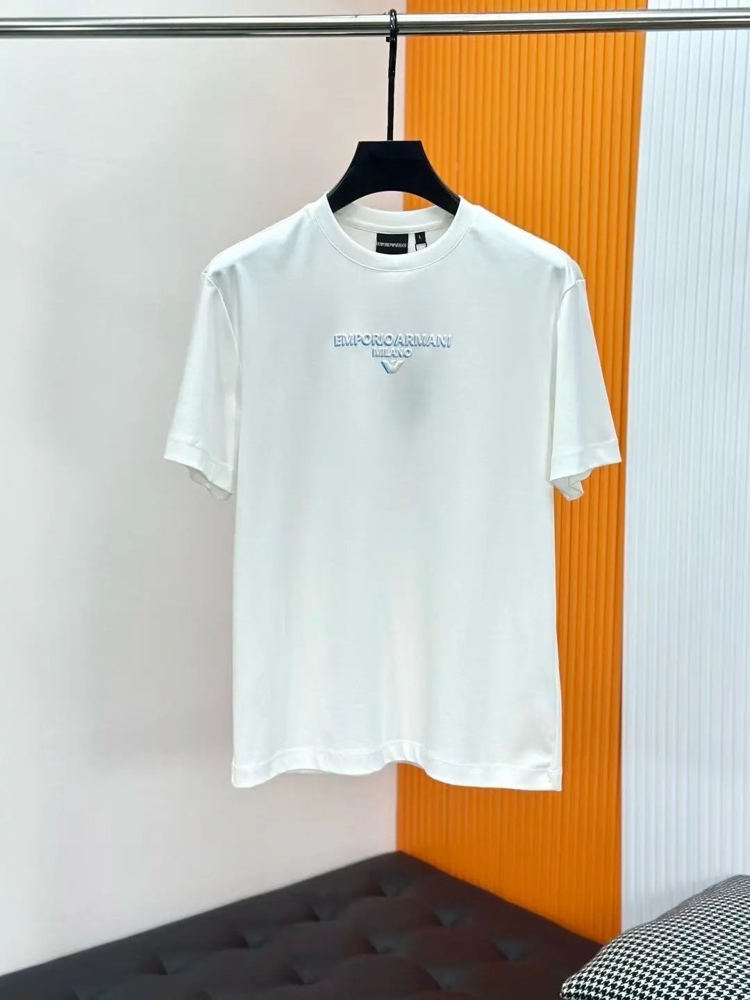 Emporio Armani T-Shirts EA7 Logo Short-Sleeve T-Shirt — 04