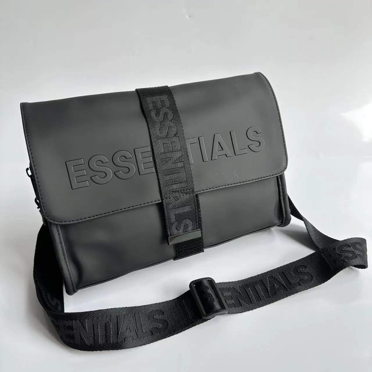 ESSENTIALS Crossbody Bags Logo-Embossed Adjustable Strap — 25