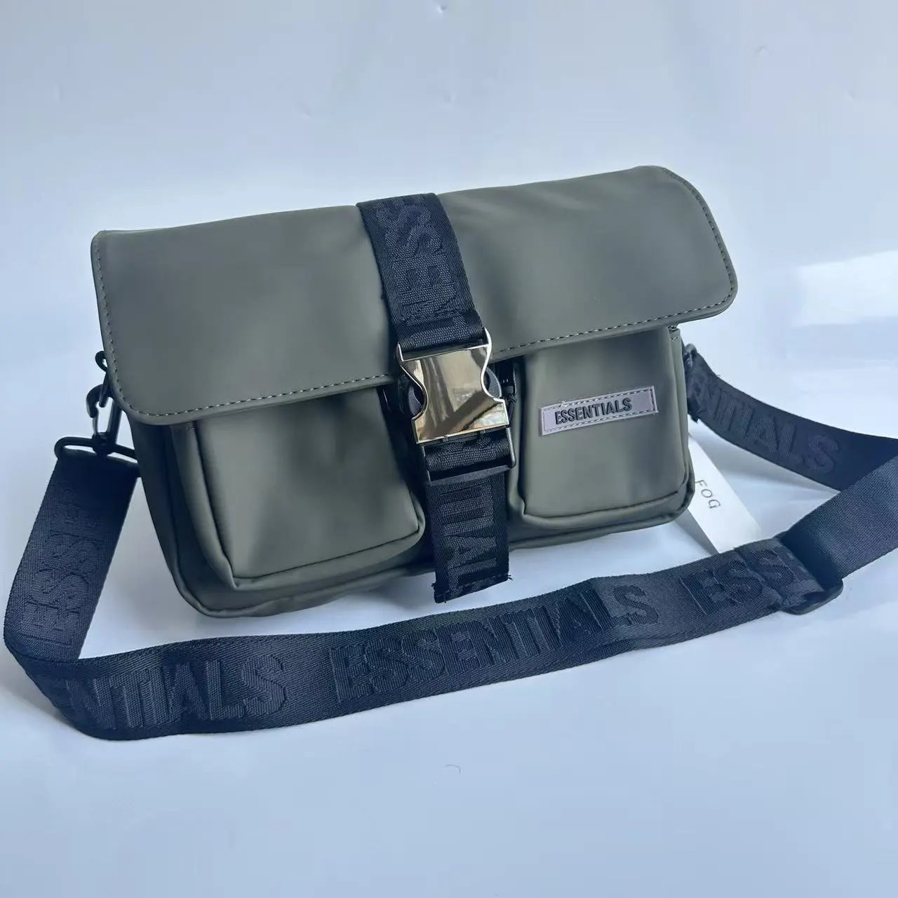 ESSENTIALS Crossbody Bags Logo-Embossed Adjustable Strap — 17