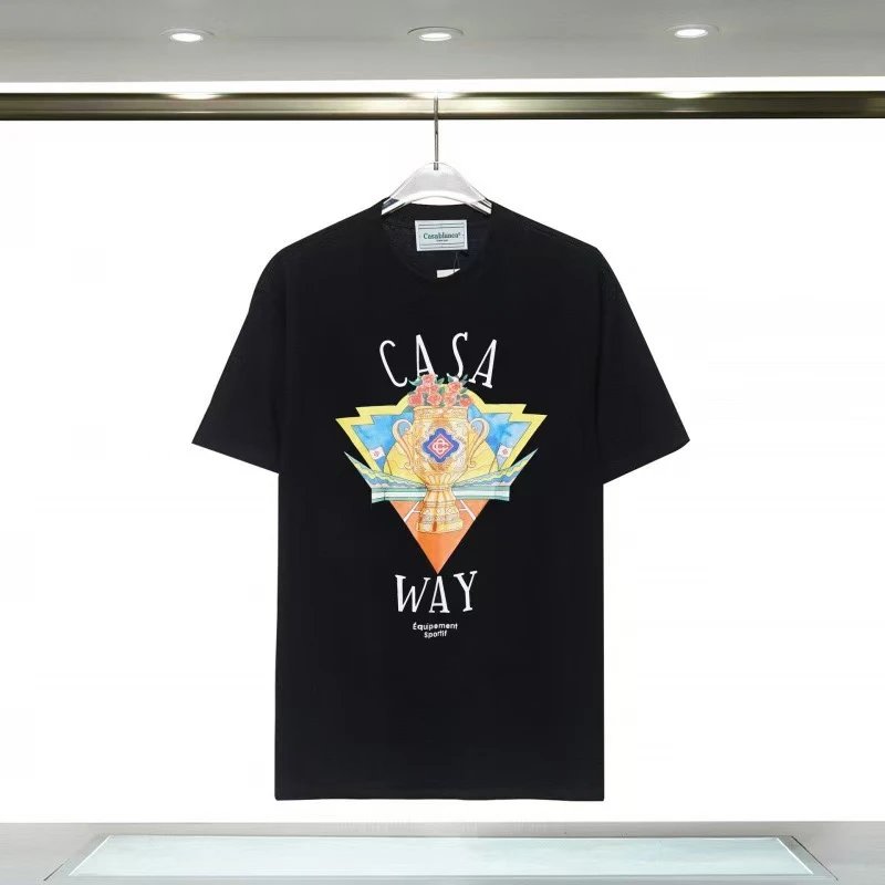 Casablanca T-Shirts Graphic Print T-Shirt — 34