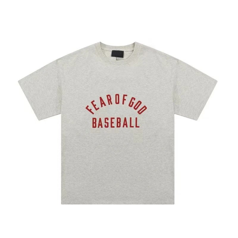 Fear of God T-Shirts Essentials Arched Logo Short-Sleeve T-Shirt — 26
